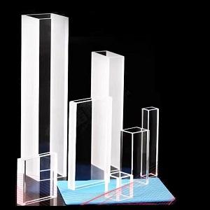 Custom Made Quartz Fluorescence Cuvette Cell