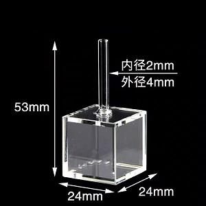 Quartz Glass Atomic Vapor Cell for Nuclear Magnetic Resonance Gyroscope