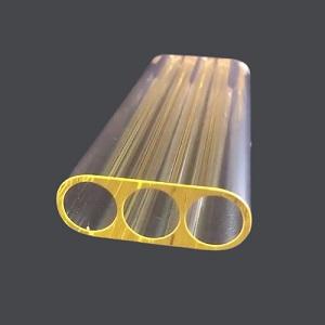 Samarium Doped Flow tubes for flash lamp pumped solid-state lasers and pump cavities