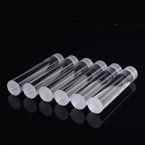 Transparent JGS1 Synthetic Fused Silica Stick For Light Guide