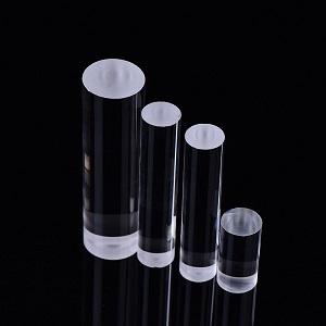 High-Purity Transparent Quartz Glass Rod for Light Guide Applications